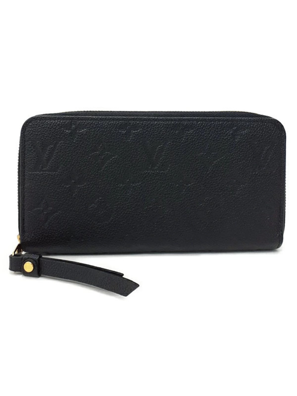 Louis Vuitton Monogram Empreinte Zippy Wallet Round Zipper Long